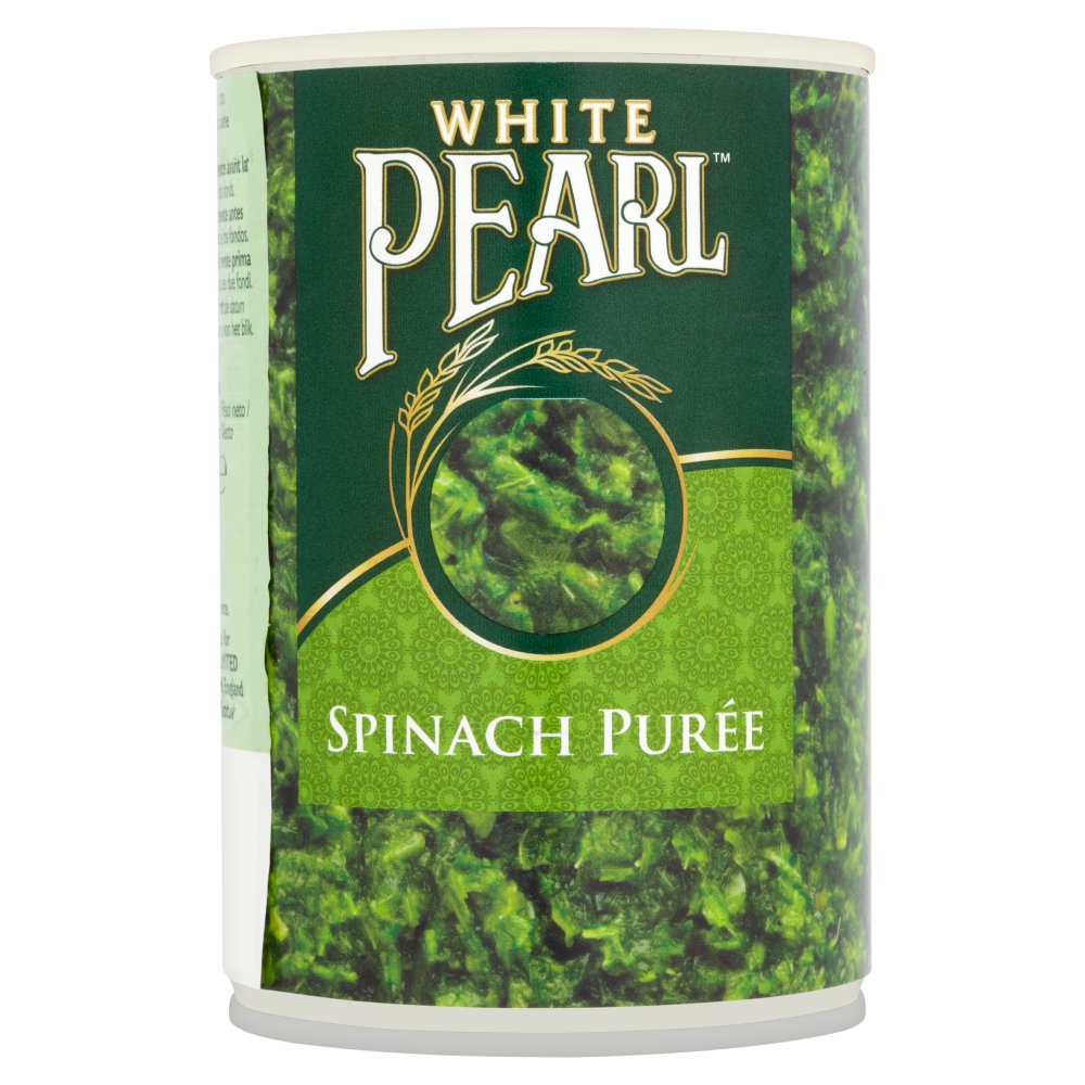 White Pearl Spinach Purée 395g-Food