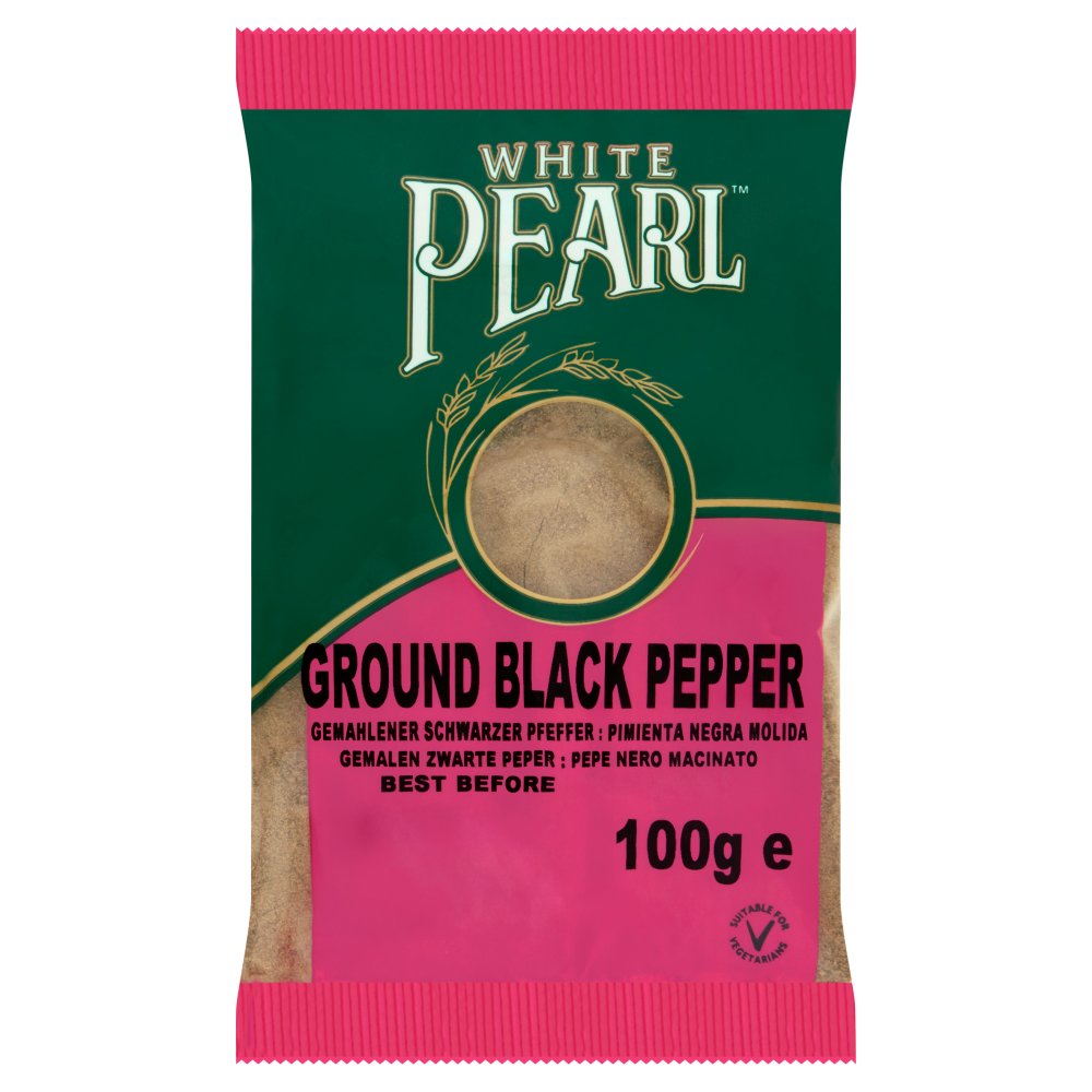 White Pearl Ground Black Pepper 100g-Food