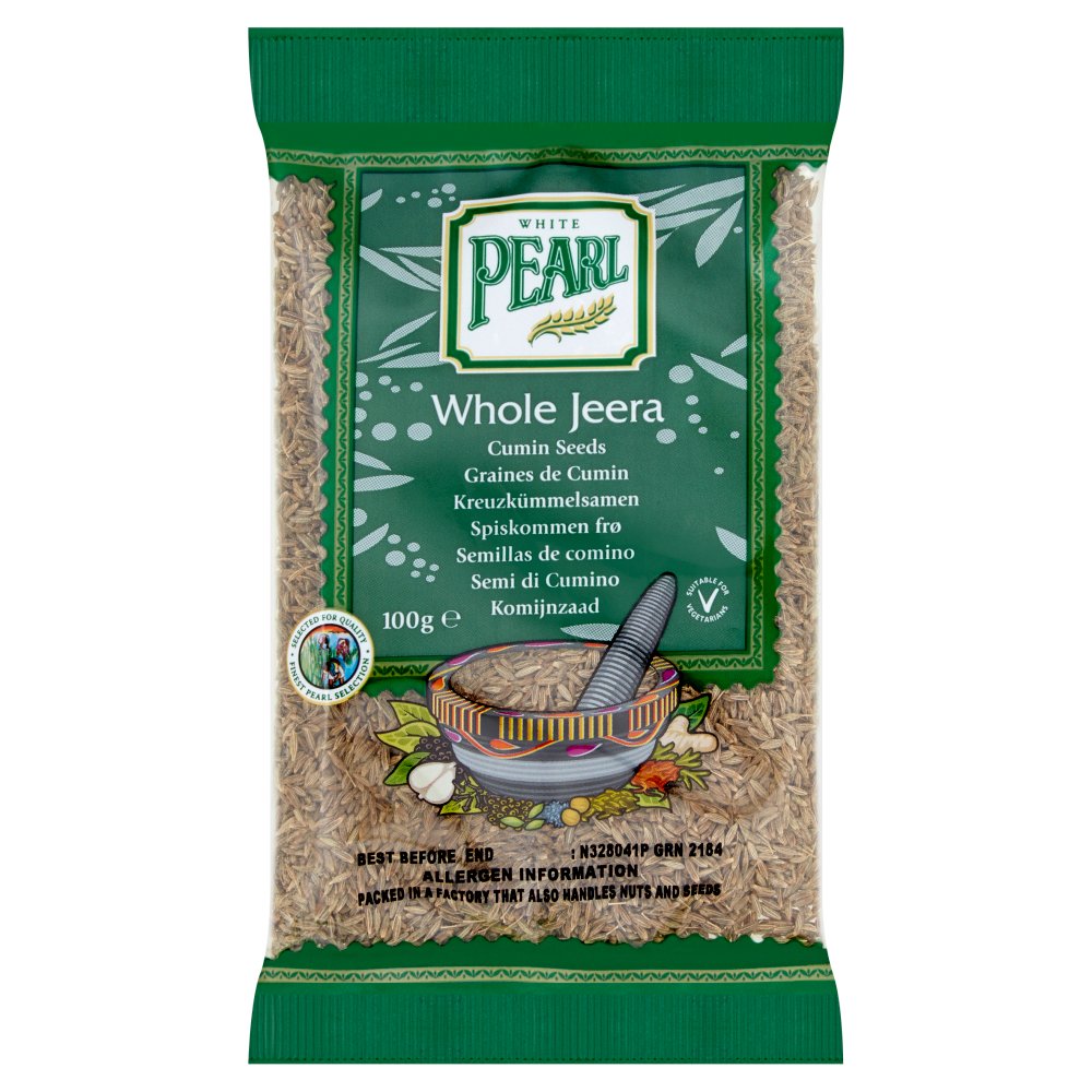 White Pearl Whole Jeera 100g-Food