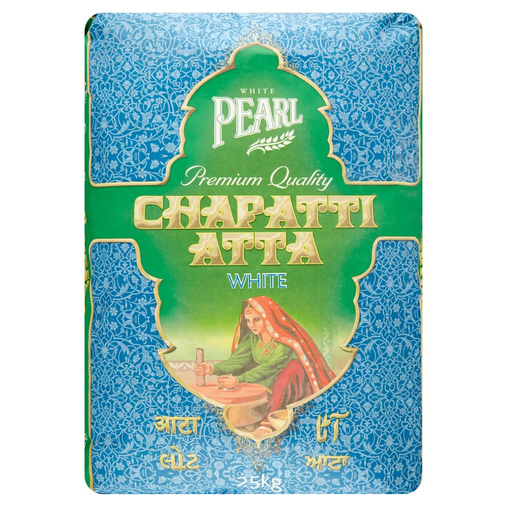 White Pearl White Chapatti Atta 25kg-Food