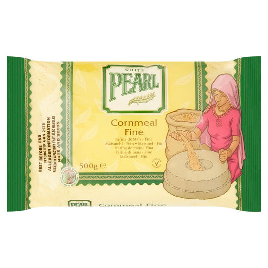White Pearl Cornmeal Fine 500g-Food