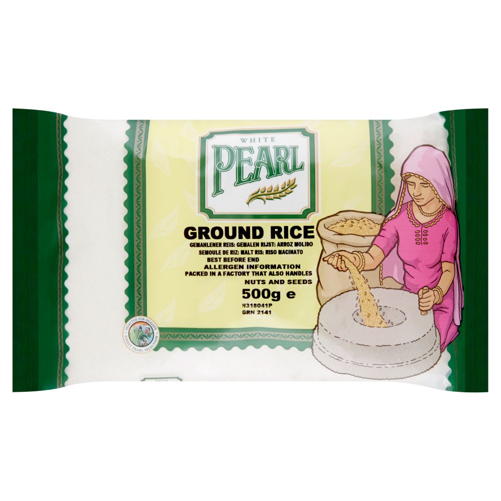 White Pearl Ground Rice 500g-Food