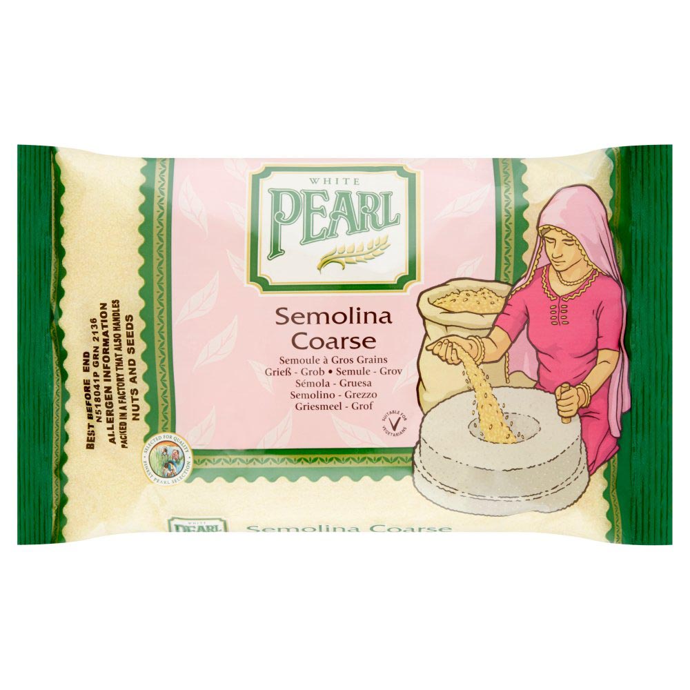 White Pearl Semolina Coarse 1.5kg-Food