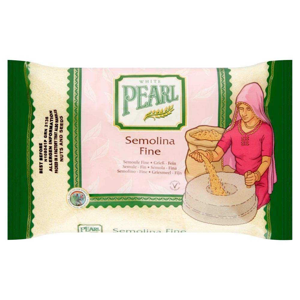 White Pearl Semolina Fine 1.5kg-Food
