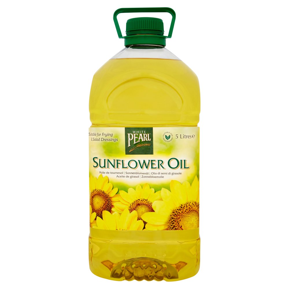White Pearl Sunflower Oil 5 Litres-Food