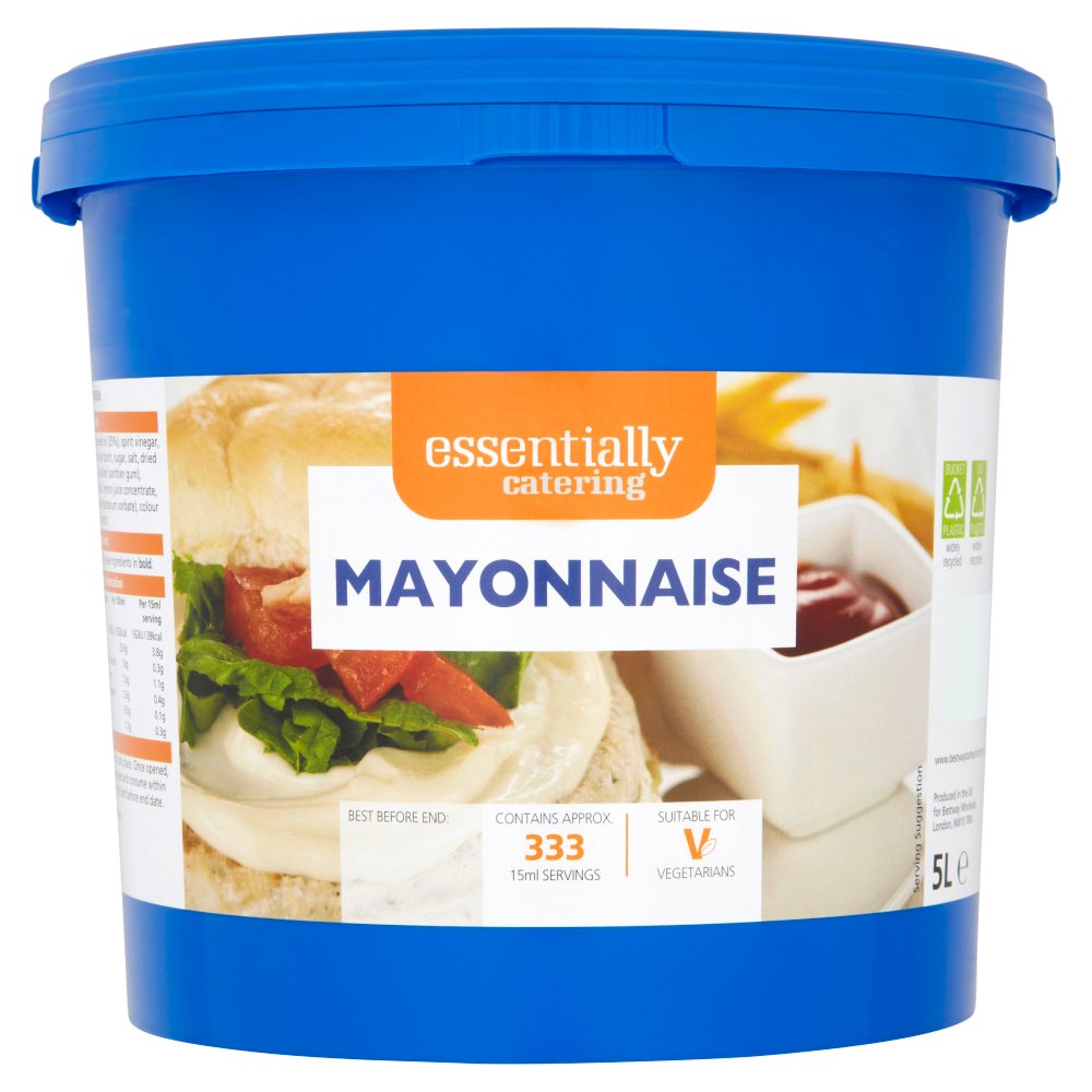 MASEssentially Catering Mayonnaise 5L-Food
