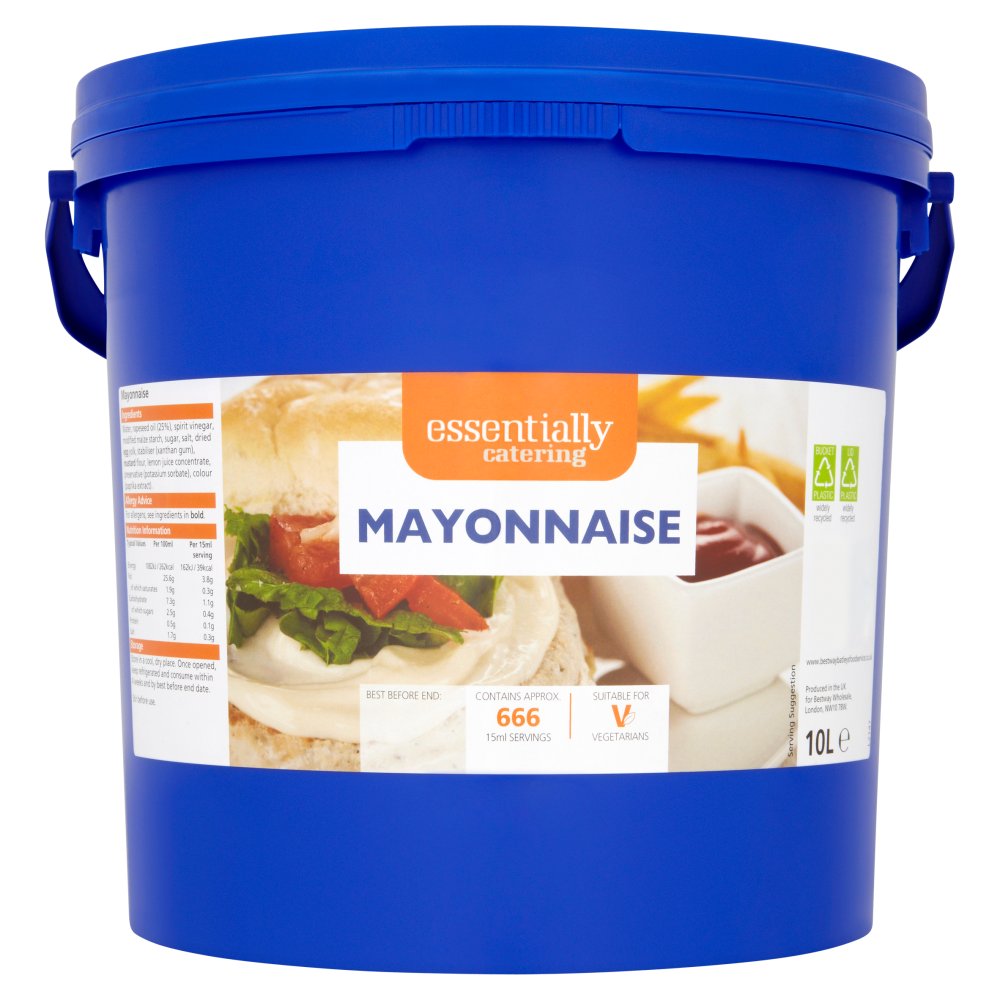 MASEssentially Catering Mayonnaise 10L-Food