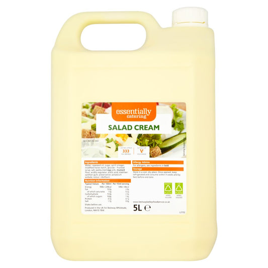 MASEssentially Catering Salad Cream 5L-Food