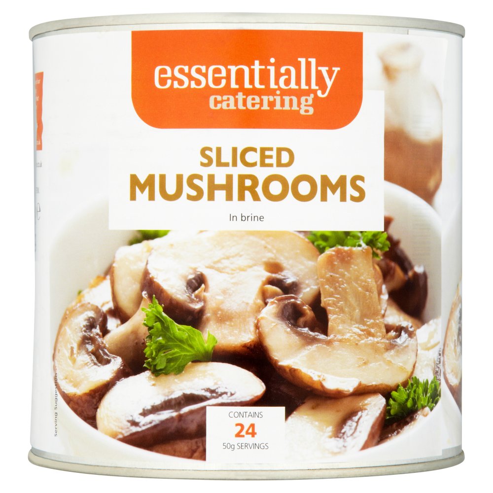 MASEssentially Catering Sliced Mushrooms in Brine 2.5kg-Food