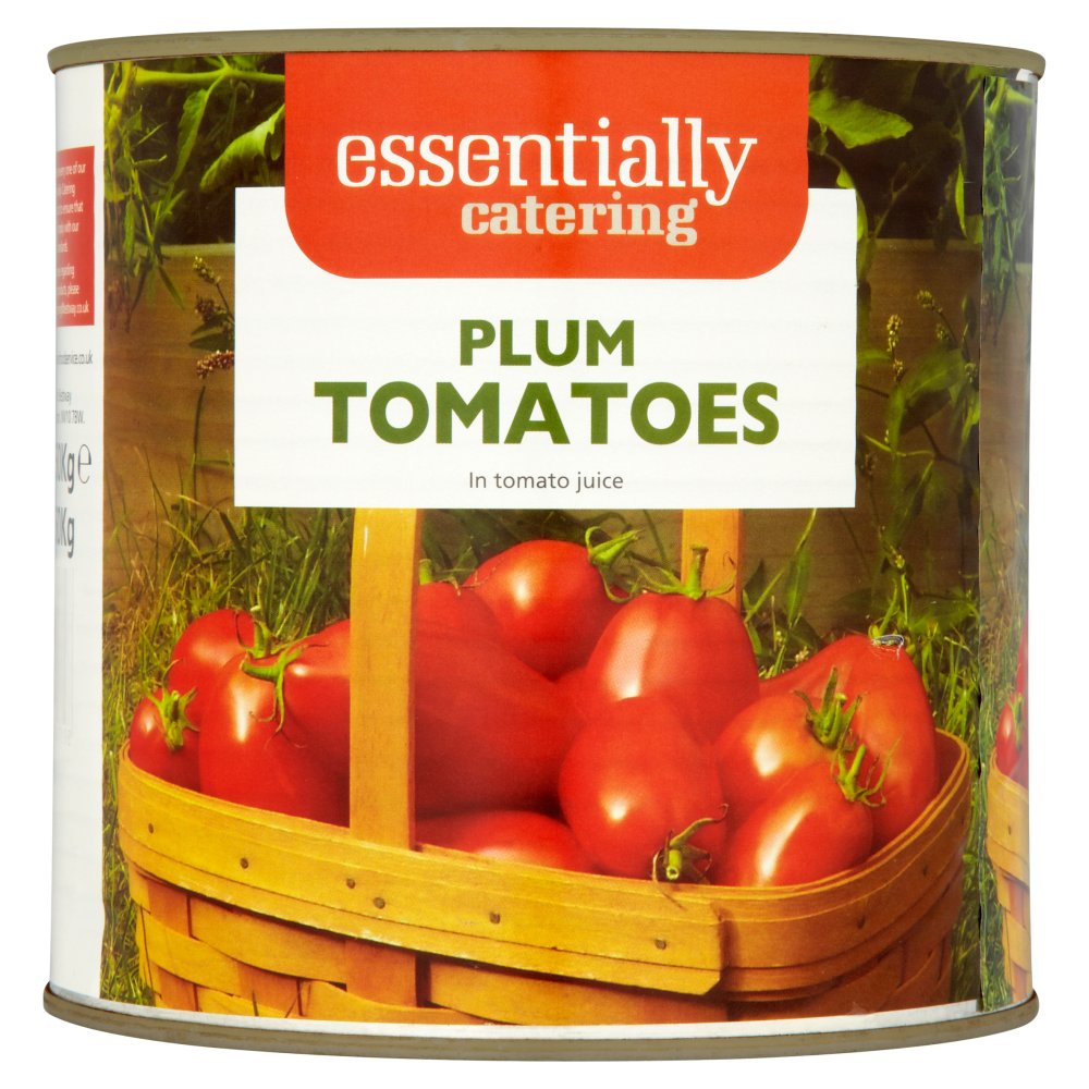 MASEssentially Catering Plum Tomatoes in Tomato Juice 2.50kg-Food