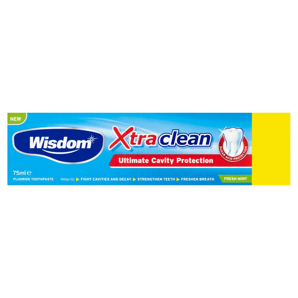 SKWisdom Xtra Clean Ultimate Cavity Protection Fluoride Toothpaste Fre ...