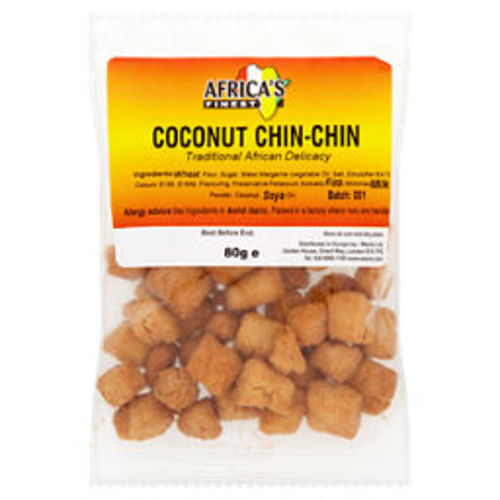 Africas Finest Chin Chin Coconut 80g