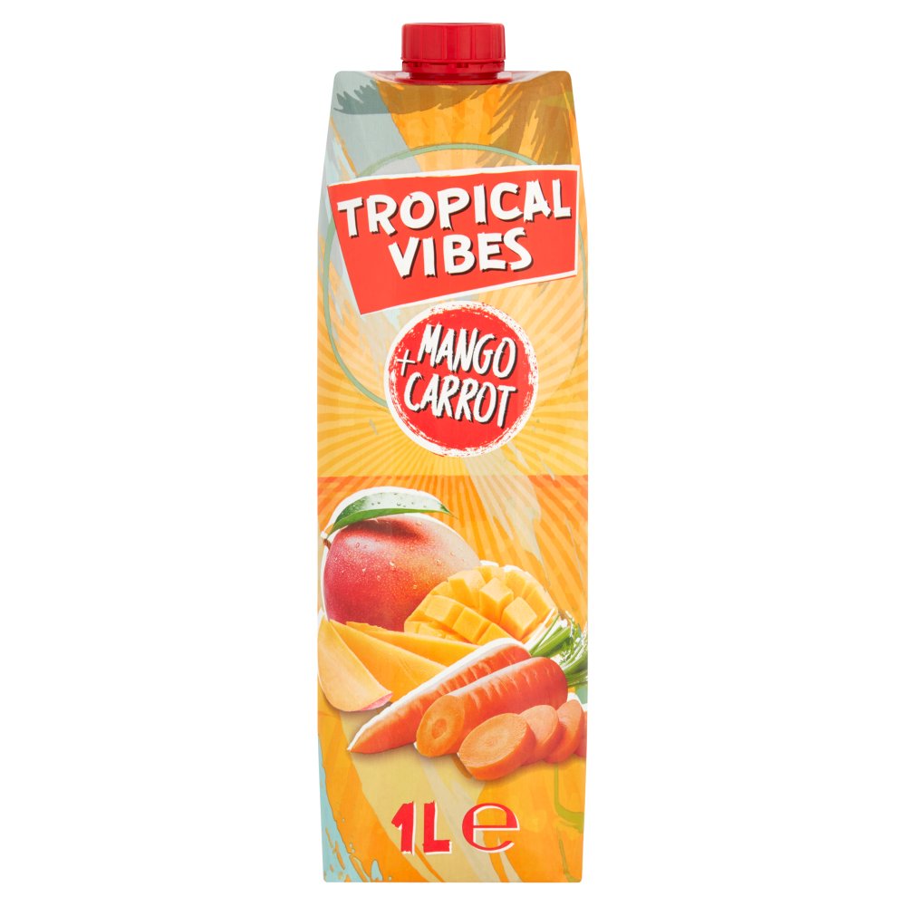 Tropical Vibes Mango + Carrot 1L-Food