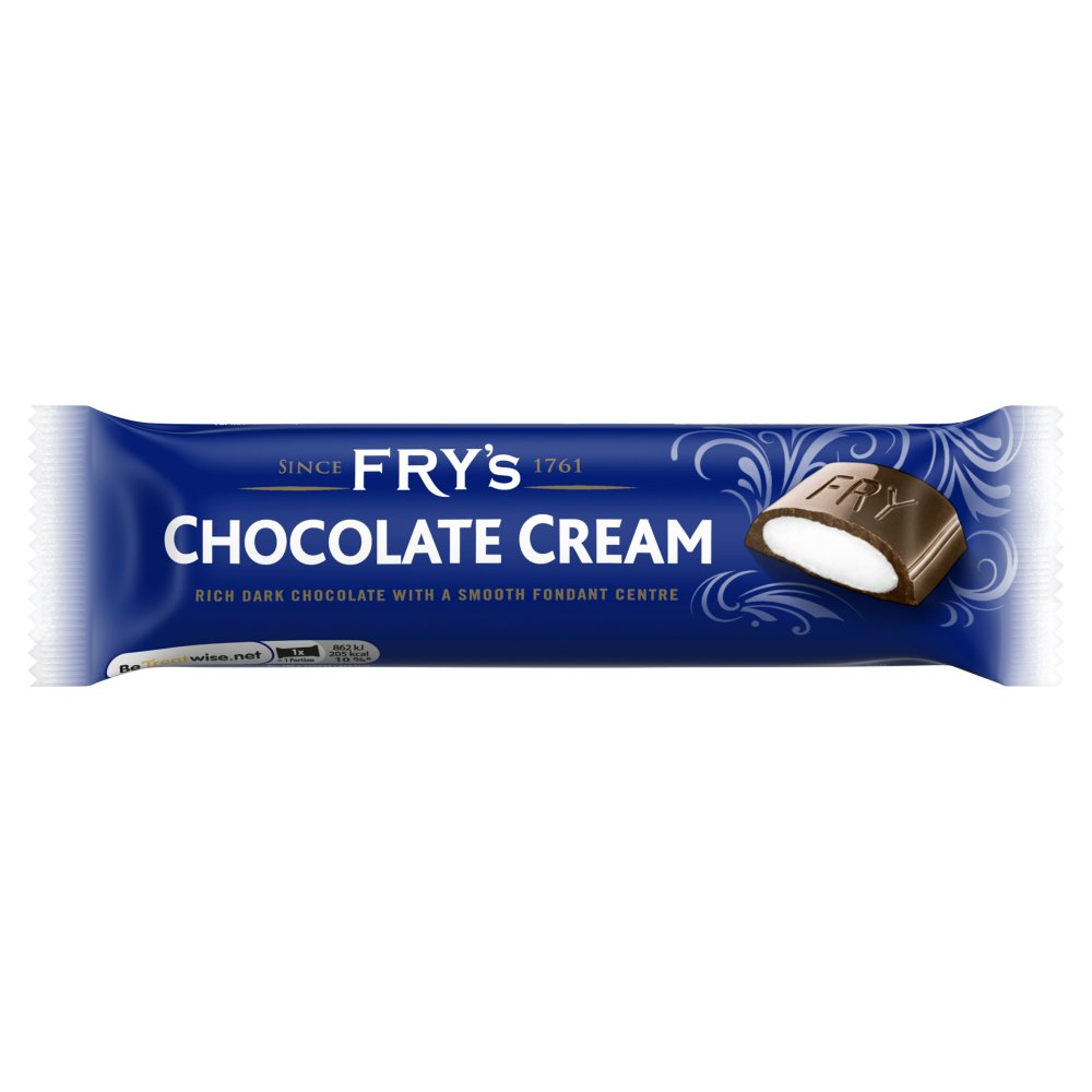 MASFry's Chocolate Cream Chocolate Bar 49g-Food