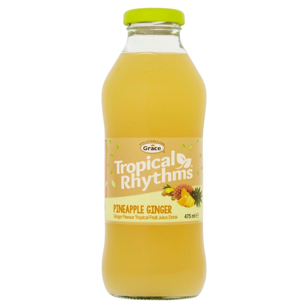 Grace Tropical Rhythms Pineapple Ginger 475ml Case of 12