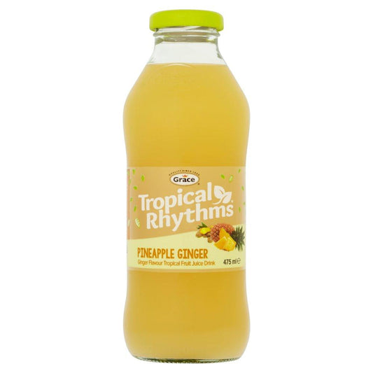 Grace Tropical Rhythms Pineapple Ginger 475ml Case of 12