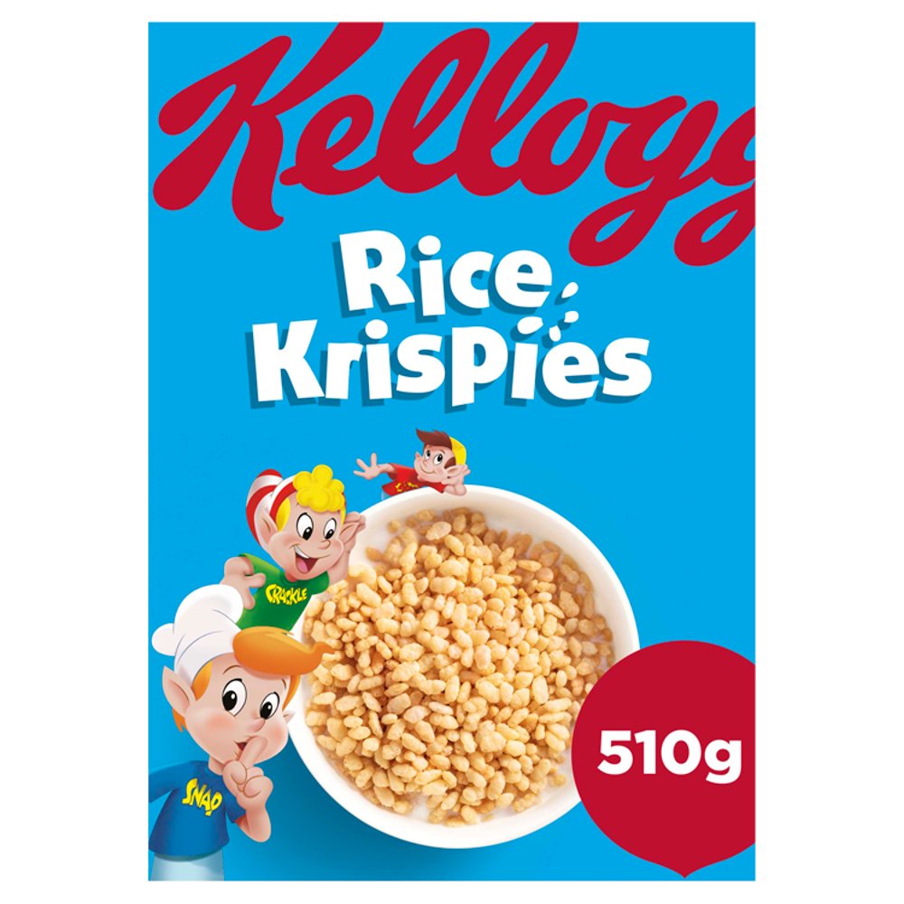 MASKellogg's Rice Krispies Breakfast Cereal 510g-Food