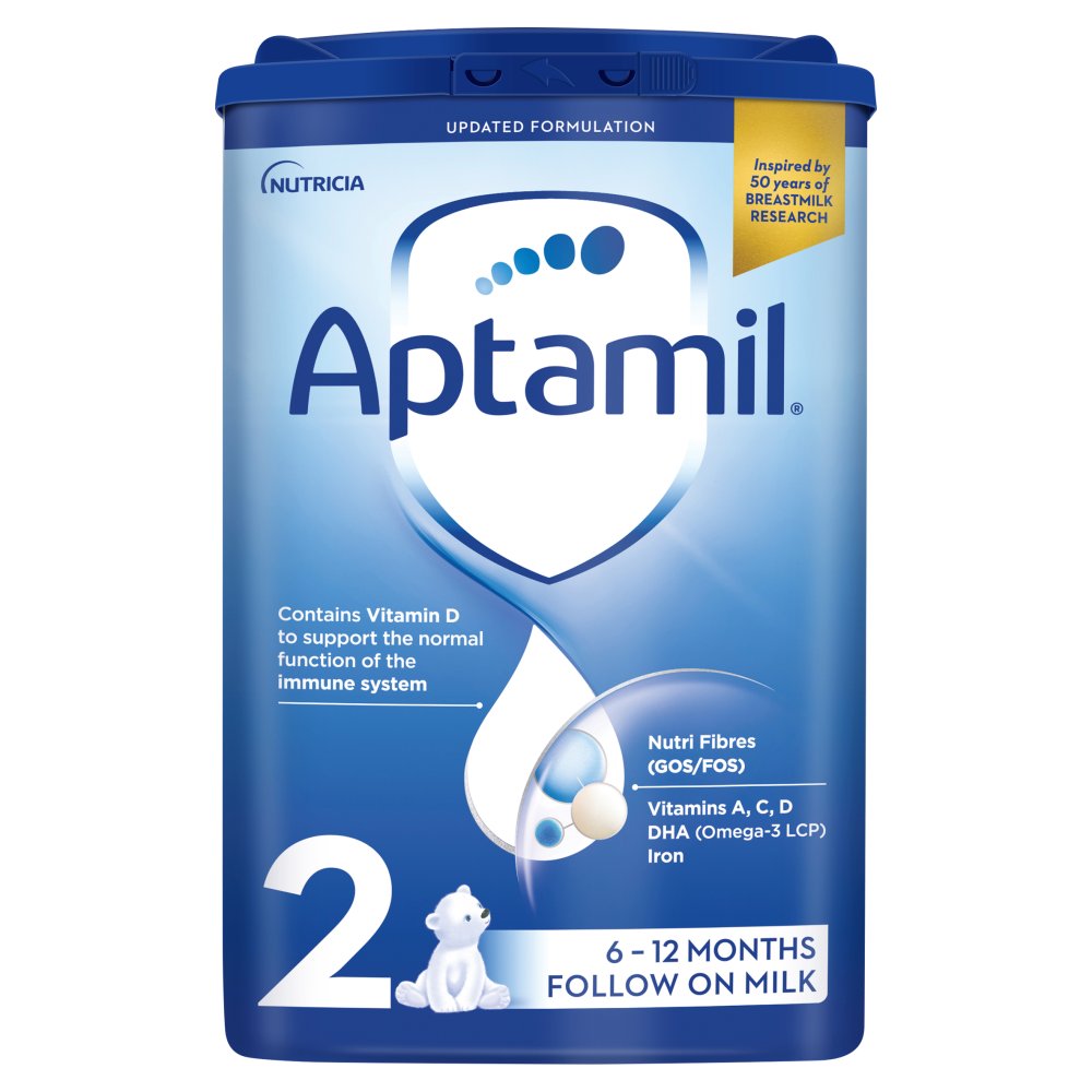 MASAptamil 2 Follow On Milk 6-12 Months 800g Case of 6-Food
