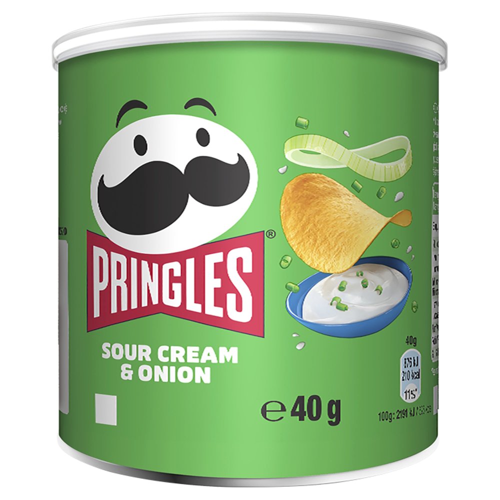 MASPringles Sour Cream & Onion 40g-Food