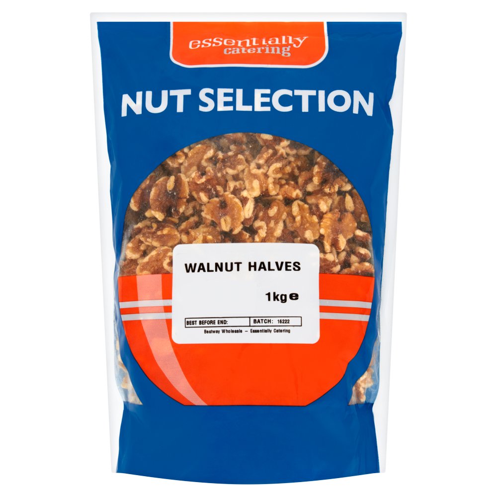 MASEssentially Catering Nut Selection Walnut Halves 1kg-Food
