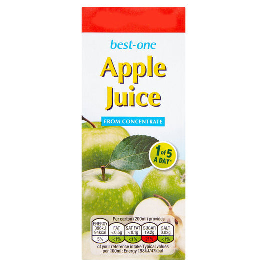 Best-One Apple Juice from Concentrate 200ml-Food