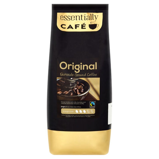 MASEssentially Café Original Fairtrade Ground Coffee 1kg-Food