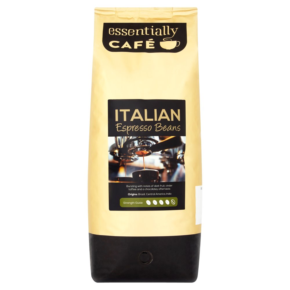 MASEssentially Café Italian Espresso Beans 1kg-Food