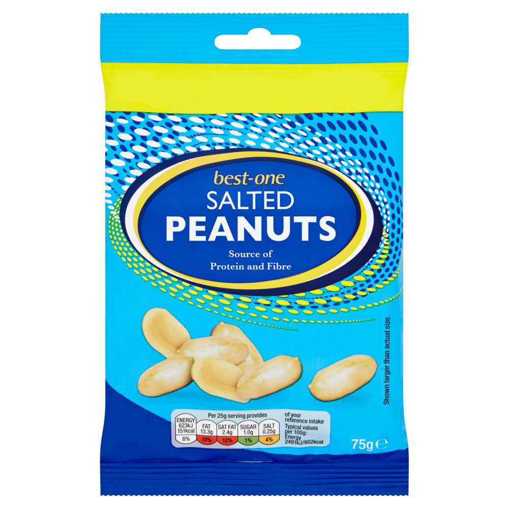 MASBest-One Salted Peanuts 75g-Food
