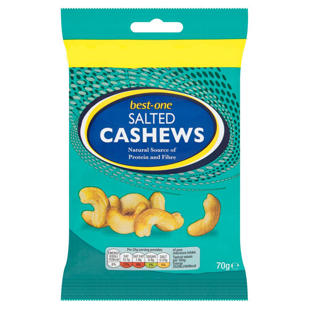 MASBest-One Salted Cashews 70g-Food