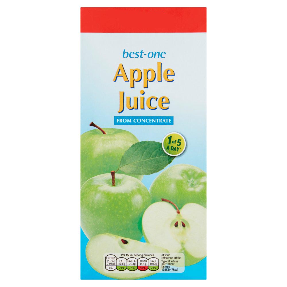MASBest-One Apple Juice from Concentrate 1 Litre-Food