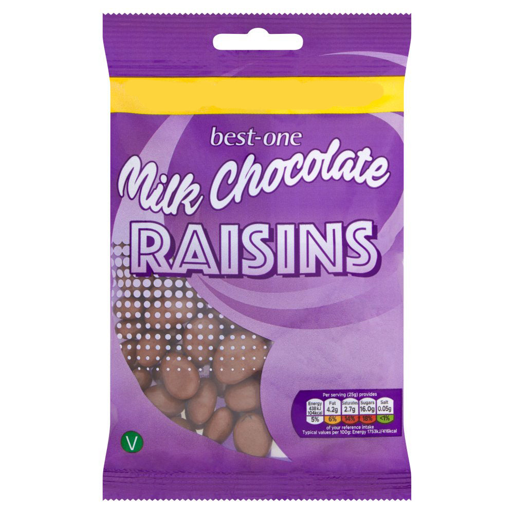 MASBest-One Milk Chocolate Raisins 75g-Food