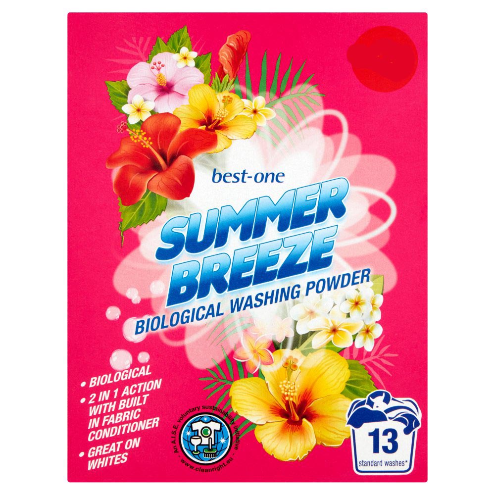 MASBest-One Summer Breeze Biological Washing Powder 884g-Food