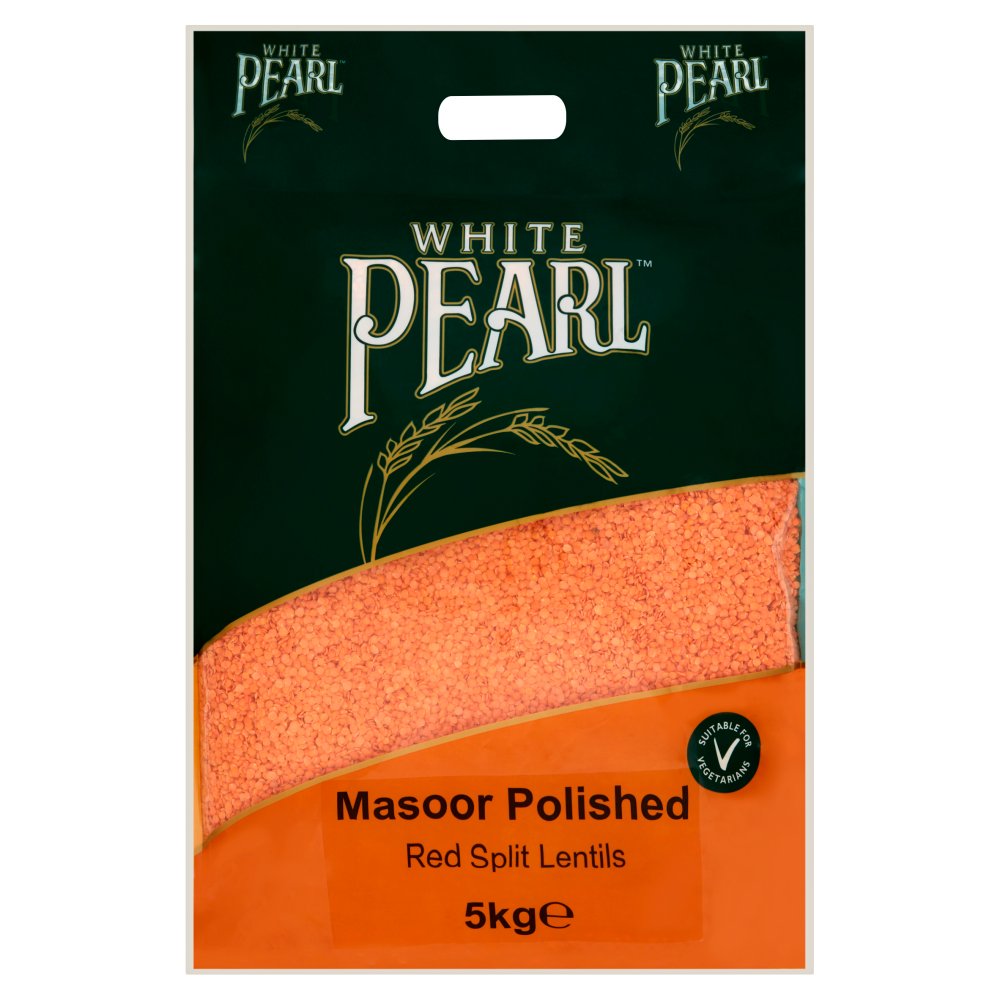 White Pearl Masoor Polished 5kg-Food