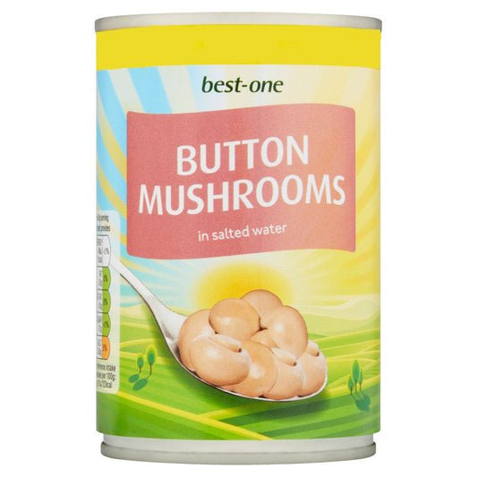 MASBest-One Button Mushrooms in Salted Water 290g-Food