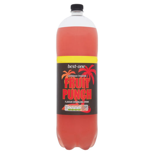 best-one Fruit Punch Flavour Sparkling Drink 2 Litre