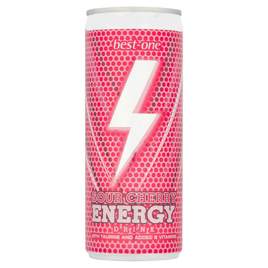 Best-One Sour Cherry Energy Drink 250ml-Food