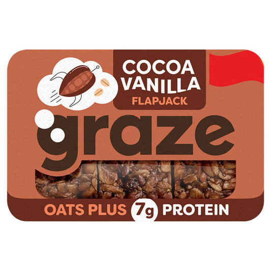 MASGraze Cocoa Vanilla Protein Flapjack 53g-Food