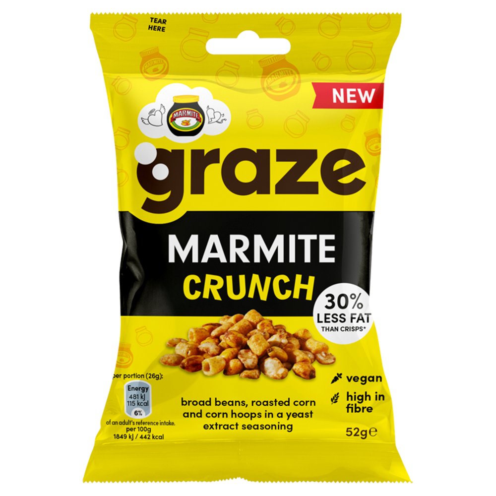 MASGraze Marmite Crunch 52g-Food