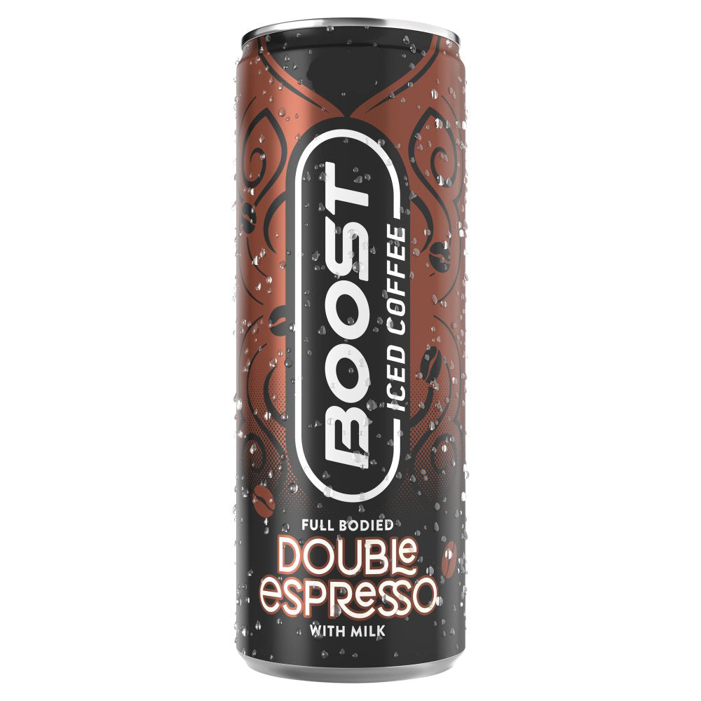 Boost Iced Coffee Double Espresso with Milk 250ml-Food