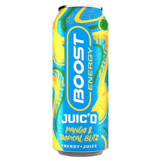 Boost Energy Juic'd Mango & Tropical Blitz 500ml-Food