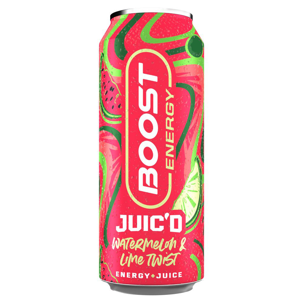 Boost Energy Juic'd Watermelon & Lime Twist 500ml-Food