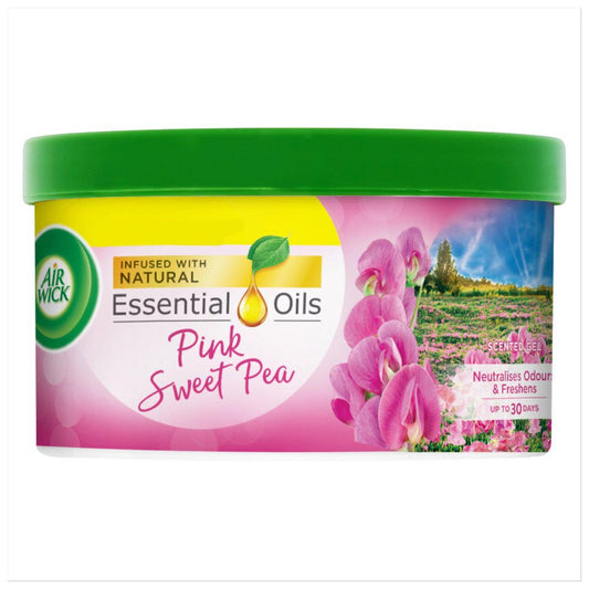 Air Wick Pink Sweet Pea Scented Gel  70g