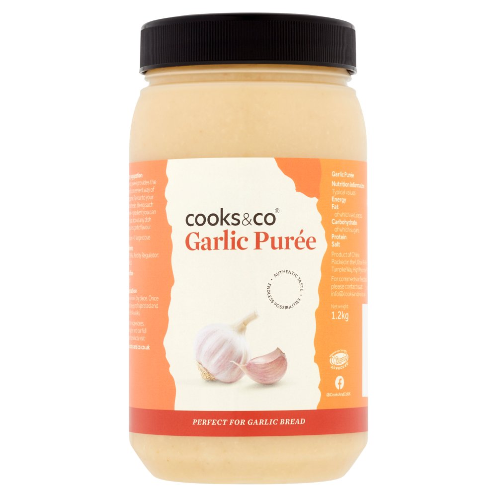 MASCooks & Co Garlic Purée 1.2kg-Food
