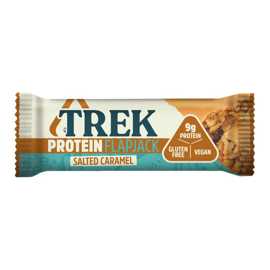 TREK Salted Caramel Protein Flapjack 50g-Food