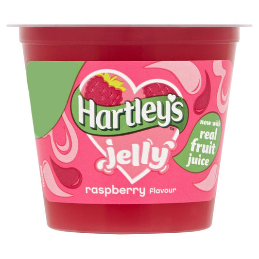 Hartley's Jelly Raspberry Flavour 125g