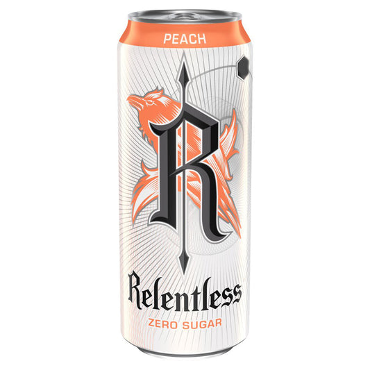 Relentless Peach Zero Energy Drink 500ml-Food