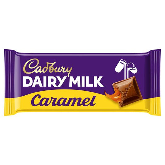 Cad Dairy Milk Caramel Chocolate Bar 120g