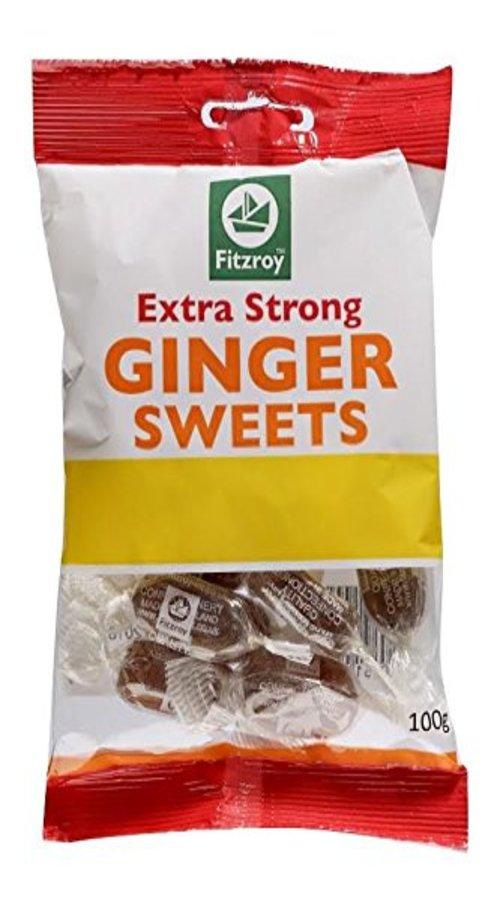 MASFitzroy Extra Strong Ginger 100g Box of 12-Fd