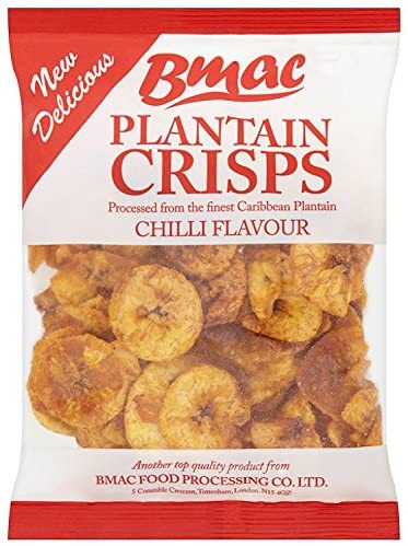 Bmac Plantain Chips Chilli 60g