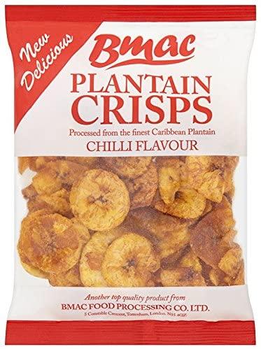 MASBmac Plantain Chips Chilli 60g Box of 24-Fd